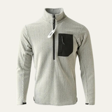 The Redwood Men’s Half Zip Cashmere Sweater with Chest Pocket