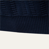 The Cotswold Men’s Quarter Zip Knit Winter Sweater