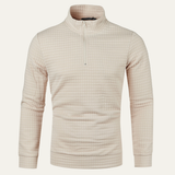 The Willowcrest Men’s Warm Lightweight Quarter Zip Sweater