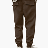 Men’s Cargo Trousers with Relaxed Legs and Pockets
