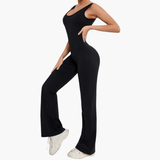 Wide Leg Jumpsuit for Women – Form-Fitting & Elegant