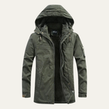The Westbrook Men’s Casual Hooded Cotton Jacket with Warm Inner Lining