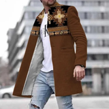 The Redmond Men's Casual Wool Blend Long Winter Jacket with Pockets