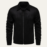 The Northgate Men's Casual Zip Up Biker Leather Jacket