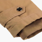 Men's Field Jacket with Adjustable Hood and Multiple Pockets