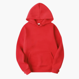 Women’s Fitted Hoodie with Adjustable Hood and Ribbed Hem