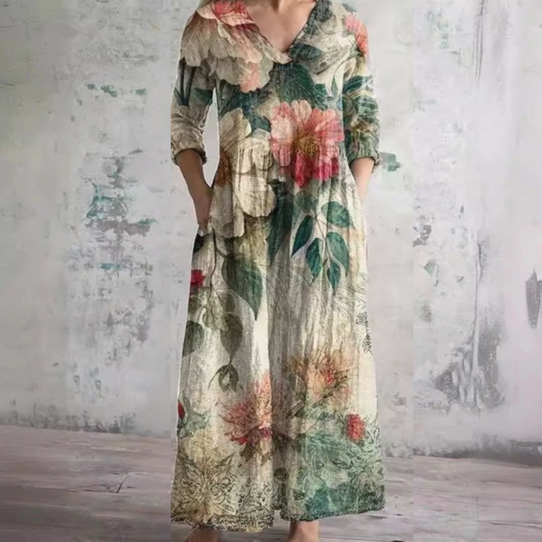 Tara Floral Summer Dress Multicolor