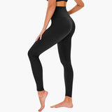 Women's Leggings with Leopard Print and High Waist