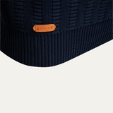 The Cotswold Men’s Quarter Zip Knit Winter Sweater