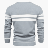Striped Men's Sweater – Warm, Comfortable & Stylish in Winter