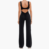 Wide Leg Jumpsuit for Women – Form-Fitting & Elegant