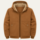 The Moscova Men’s Thick Warm Sherpa Zip Up Hoodie