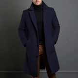 The Belmont Men’s Elegant Classic Wool Winter Overcoat