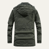 The Westbrook Men’s Casual Hooded Cotton Jacket with Warm Inner Lining