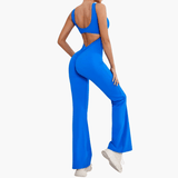 Wide Leg Jumpsuit for Women – Form-Fitting & Elegant