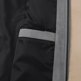 The Monte Carlo Men’s Gray Suede Jacket – Minimalist Luxury Winter Overshirt