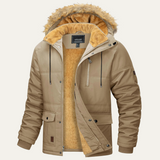 The Briarcliff Men’s Winter Parka Jacket with Detachable Hood
