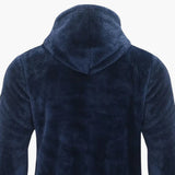 Men's Teddy Jacket with Zipper and Long Sleeves