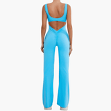 Wide Leg Jumpsuit for Women – Form-Fitting & Elegant