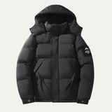 The Assisi Men's Trendy Detachable Hood Loose Fit Jacket