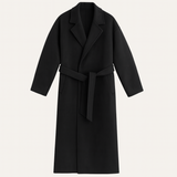 The Whitechapel Men's Elegant Camel Wrap Wool Coat with Belt