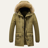 The Thameside Men’s Waterproof Down Parka Jacket