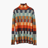 Knitted Turtleneck Sweater for Women