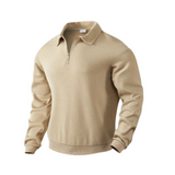 The Wexham Knit Quarter Zip Sweater for Men