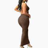 Elegant Summer Dress - Women's Backless for the Beach