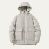 The Brentmoor Men’s Warm Winter Padded Puffer Jacket with Hood