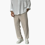 Men’s Corduroy Pants with High Waist and Wide Legs