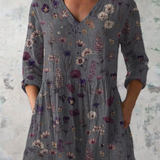 Kira | Long Blouse with Expressive Pattern