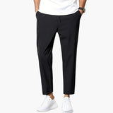Men's Jogging Pants with Straight Leg and Side Pockets