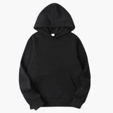Women’s Fitted Hoodie with Adjustable Hood and Ribbed Hem
