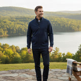 The Carmarthen Men’s Zip Up Casual Cotton Jacket with Pockets