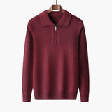 Winter Sweater for Women – Elegant Half-Zip, Cozy & Warm