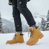 The Silverlake Men’s Cozy Fur Lined Insulated Snow Boots