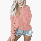 Women's Oversized Sweater with Long Sleeves