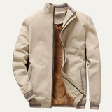 The Castellina Men’s Casual Warm Fleece Aviator Bomber Jacket