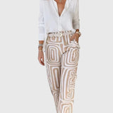 Desert Maze Wide Leg Pants
