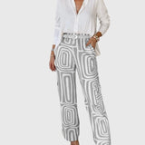 Desert Maze Wide Leg Pants