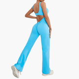 Wide Leg Jumpsuit for Women – Form-Fitting & Elegant