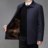The Alden Men's Smart Casual Lightweight Button Jacket