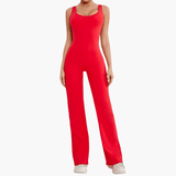 Wide Leg Jumpsuit for Women – Form-Fitting & Elegant