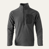 The Bellano Men’s Half Zip Fleece Sweater with Chest Pocket