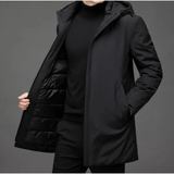 The Montclair Men’s Modern Fit Warm Hooded Jacket