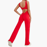 Wide Leg Jumpsuit for Women – Form-Fitting & Elegant