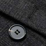 The Dobbiaco Men’s Winter Plaid Wool Blend Overcoat with Quilted Lining