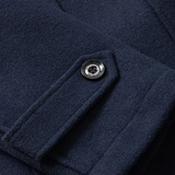 The Kensington Men’s Double Collar Business  Wool Trench Coat