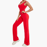 Wide Leg Jumpsuit for Women – Form-Fitting & Elegant